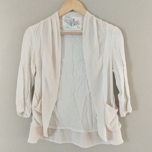 Lightweight Cream Blazer